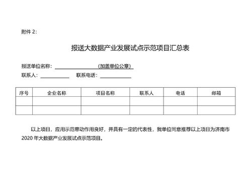 關(guān)于征集濟(jì)南市2020年大數(shù)據(jù)產(chǎn)業(yè)發(fā)展試點(diǎn)示范項(xiàng)目的通知